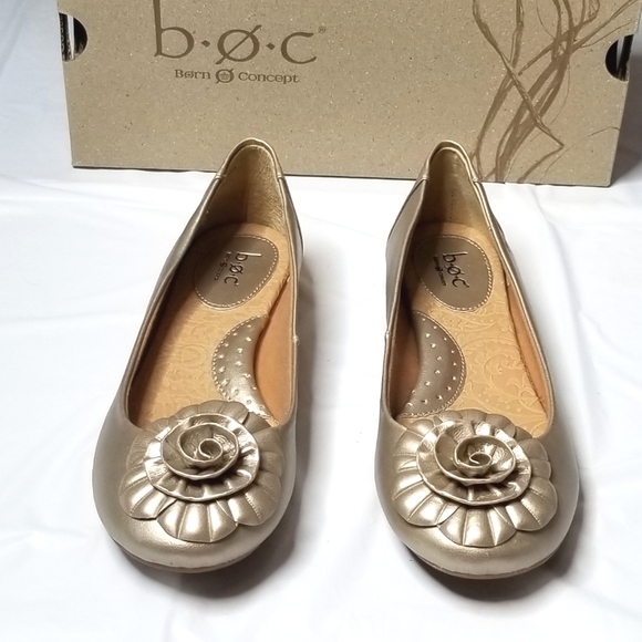 B.O.C. Lovelace NWT Champagne Shoes - Picture 2 of 9